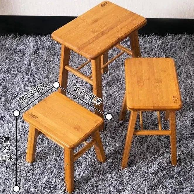 Bamboo Wooden Stool Rest Stool Fishing Stool Rectangle Bamboo Stool Vase Base BST02 and other Purchase Wholesale seating. Free Returns & Net 60 Terms on Faire trending on Faire.