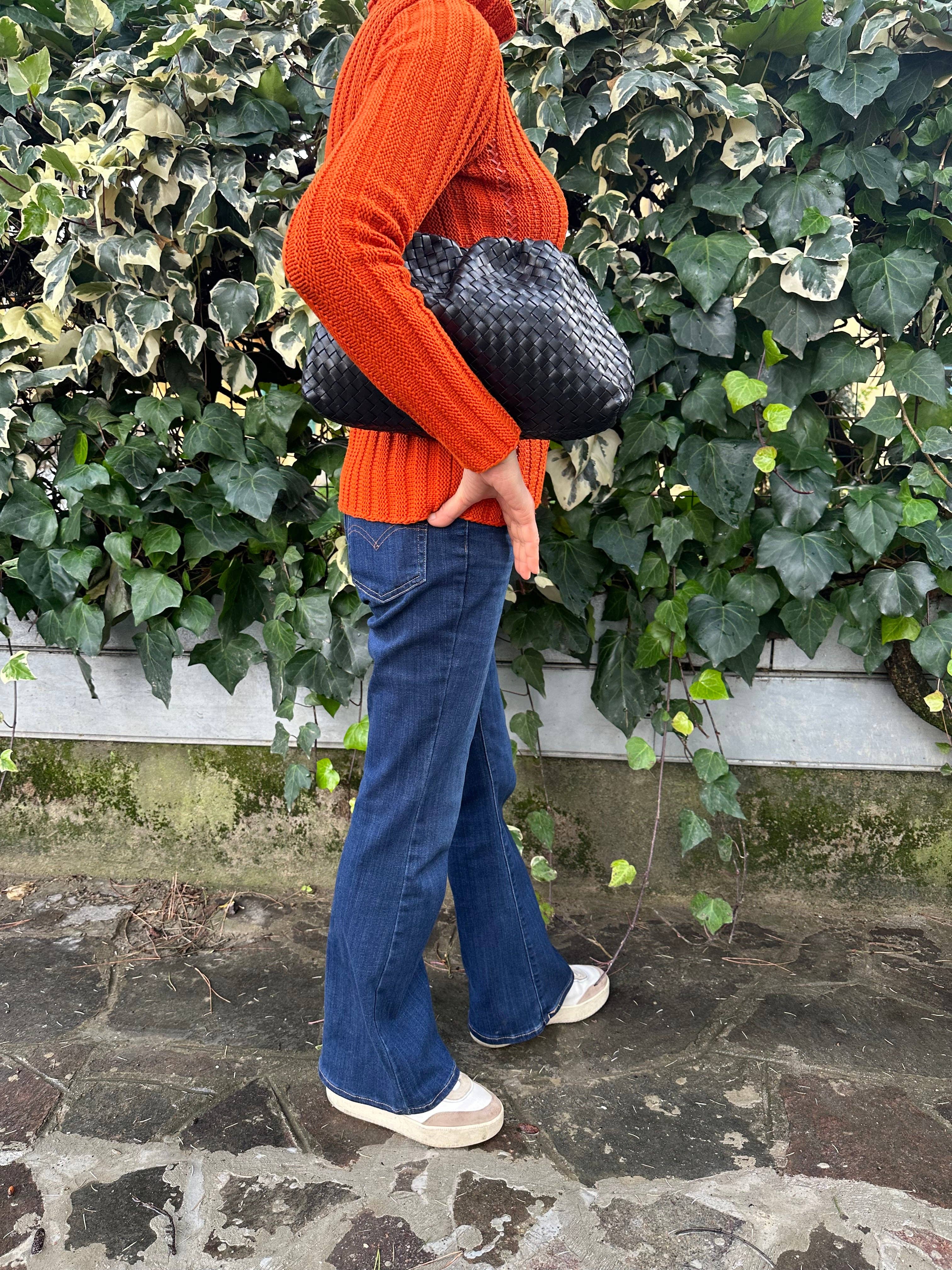 Zhade - Wholesale Clutch Bag - Women's - POUCH NAPPA weave -large1