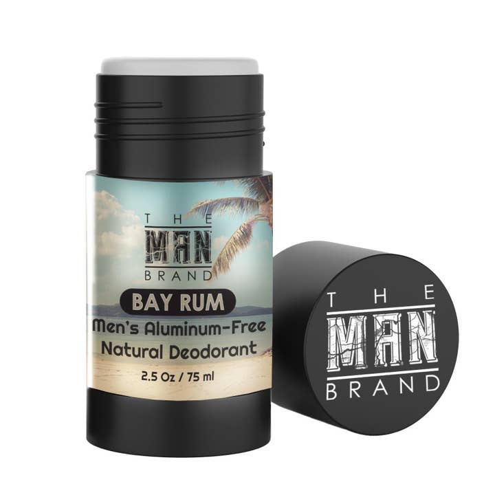Bay Rum Natuurlijke Aluminiumvrije Deodorant voor wholesale door The Man Brand