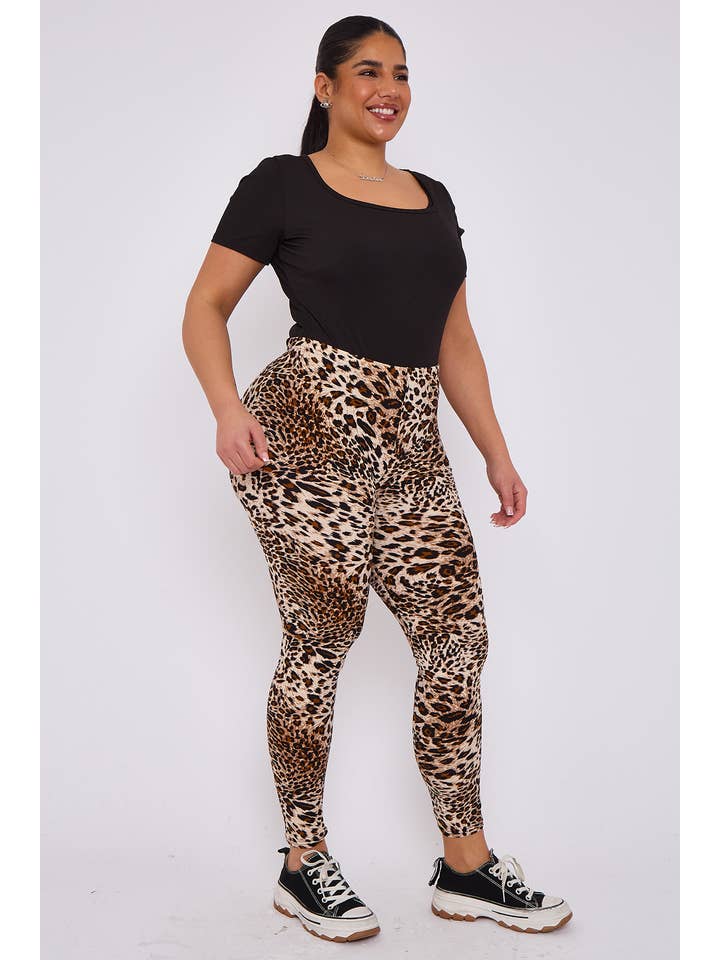 Superbia – wholesale Fashion leggings – Women's – Superbia Super Soft Leggings High Waist (Large Size 14-22)46
