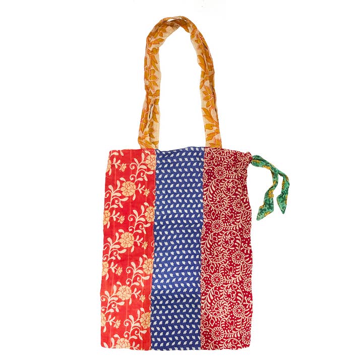 WorldFinds - Wholesale Tote Bag - Women's - Sari Shopper Tote