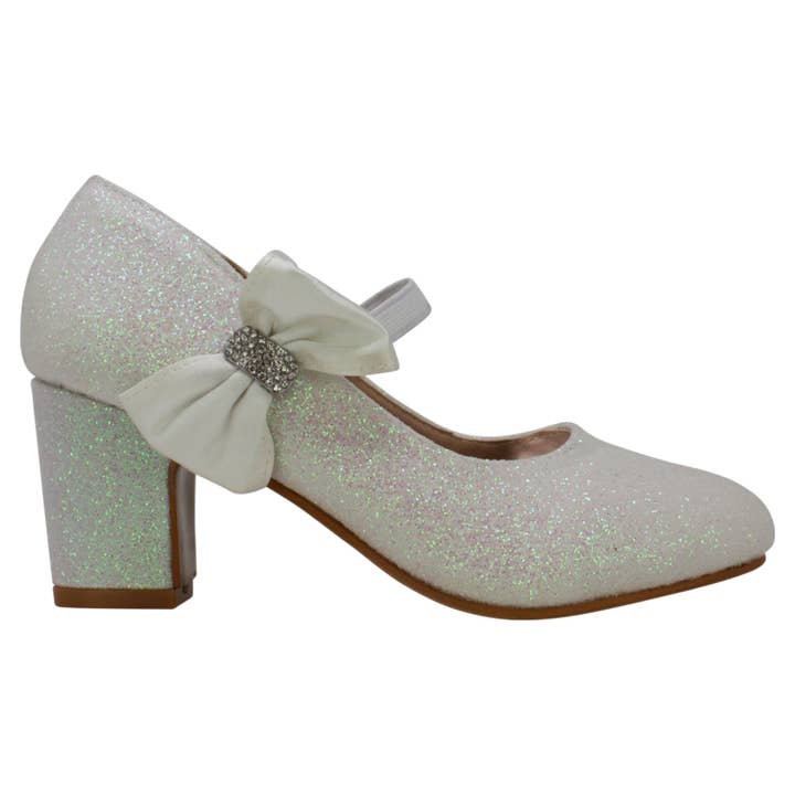 Rentoes - Vendita all'ingrosso Scarpe eleganti - Bambini - Scarpe Sparkly Bow per bambini con tacco BM898671