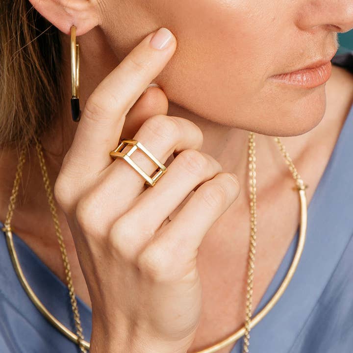 Foundation Ring | Messing für den Großhandel von MULXIPLY