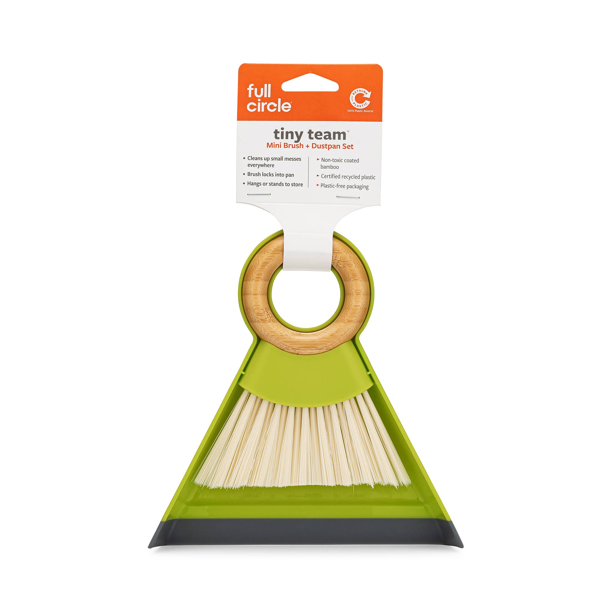 Full Circle Home - Wholesale Broom - Tiny Team Mini Broom and Dustpan3