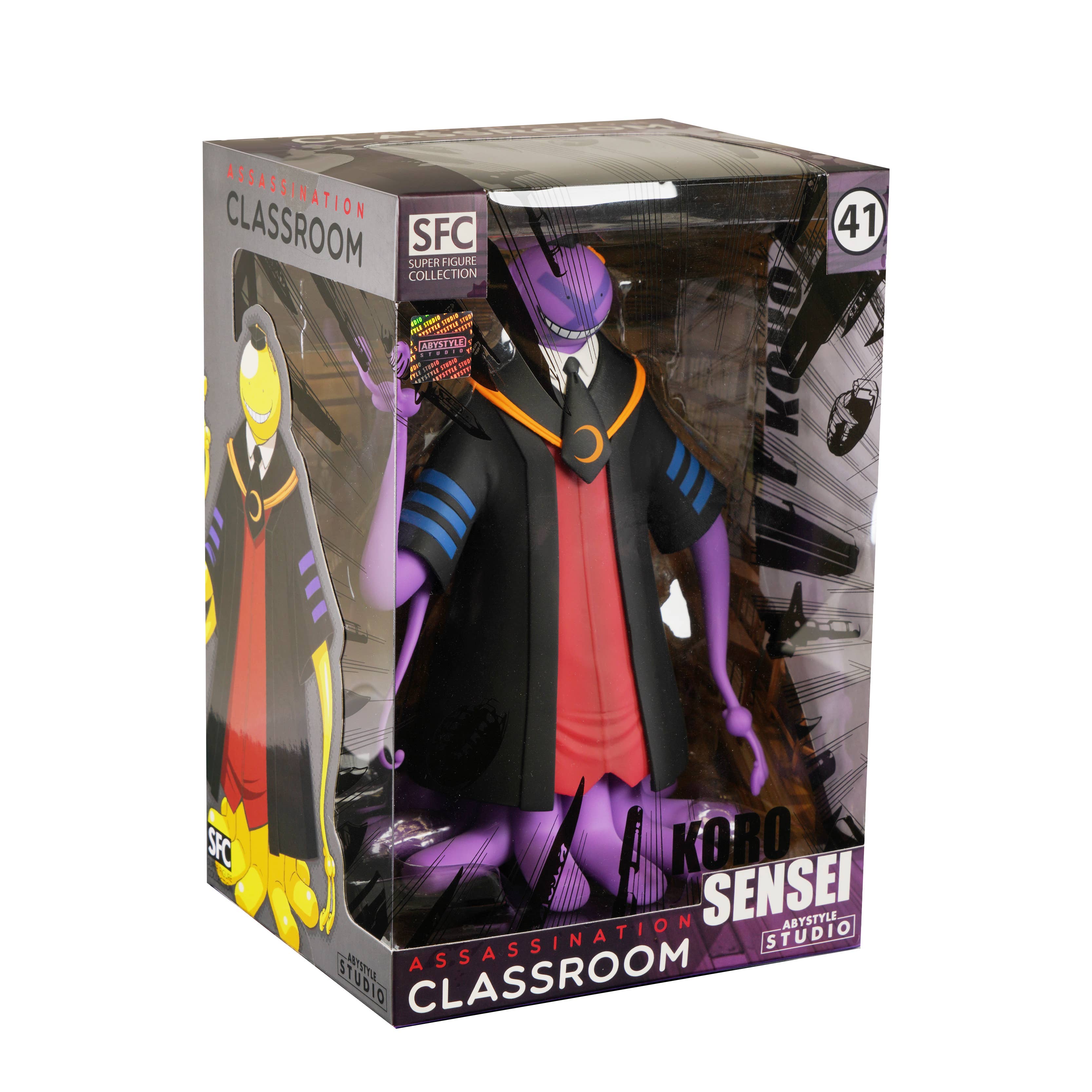 ABYstyle - Wholesale Decorative Figurine - Assassination Classroom Purple Koro Sensei SFC PVC 7.8"6