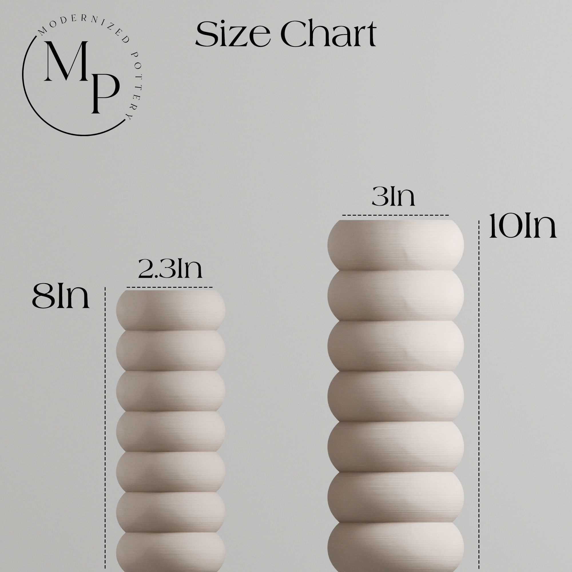 Modernized Pottery - Wholesale Vase - STACKED Vase6