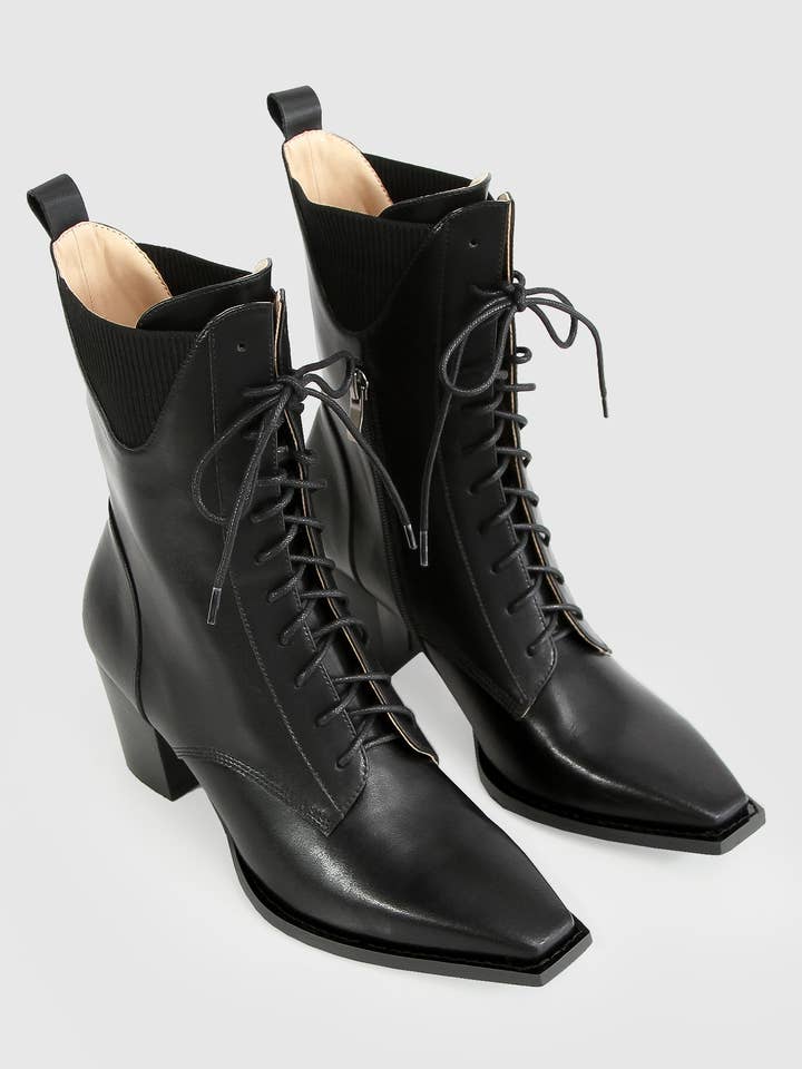 belle & bloom - Wholesale Booties – Women's - Jumping Ship Laced Boot4