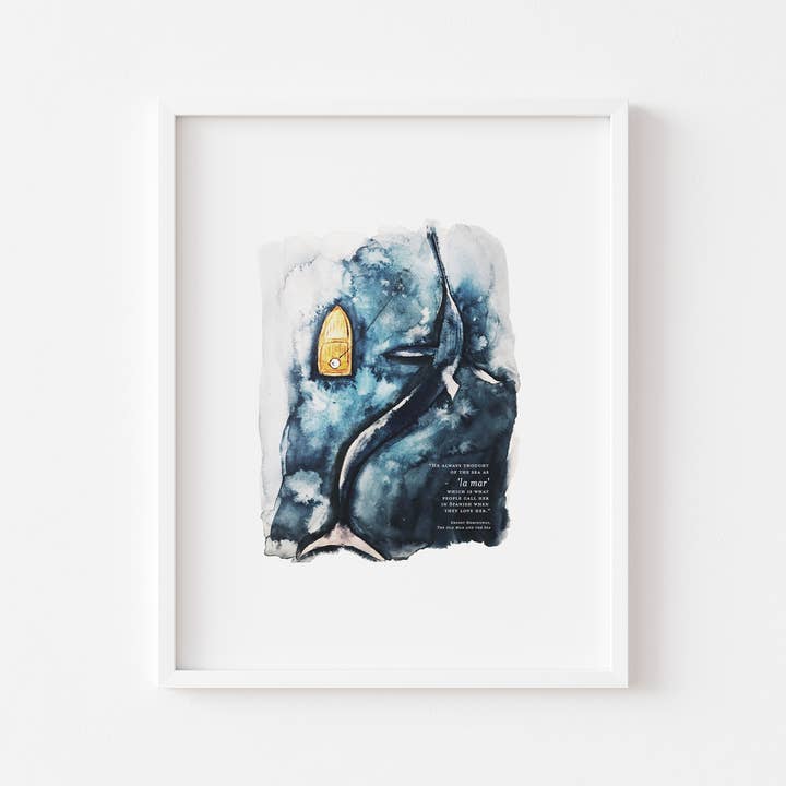 La Mar 8x10 Art Print for wholesale by Patricia FK