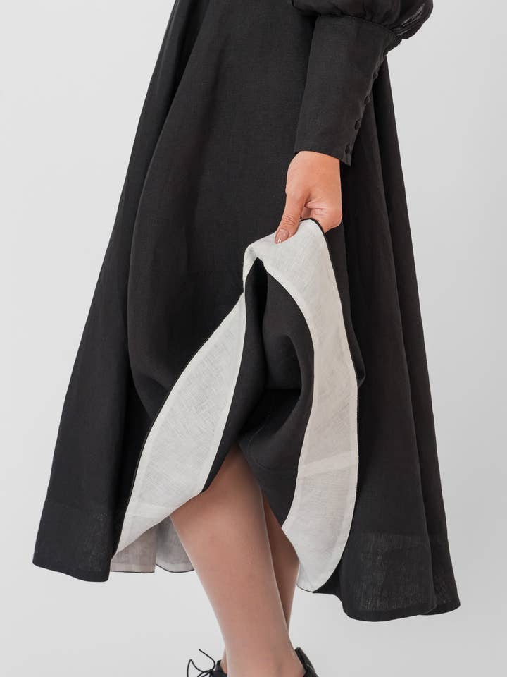 Red Poppy Hawthorn Dress, Long Sleeve for wholesale on Faire24