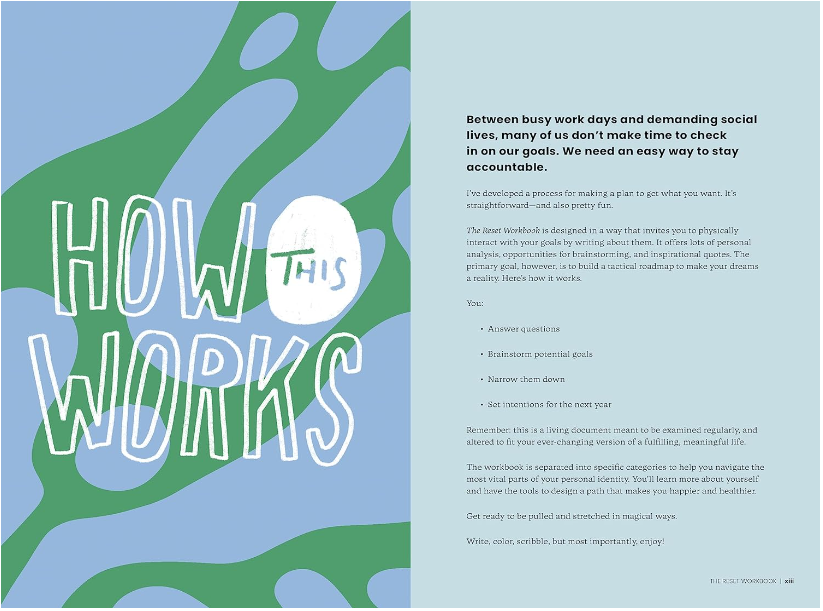 Blue Star Press - Wholesale Journal/Diary - The Reset Workbook: A Guided Wellness Journal (Self Care)4