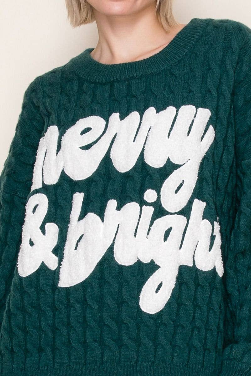 White Birch - Vendita all'ingrosso Maglione tricot - Donna - Maglione a Maniche Lunghe in Maglia Tinta Unita T113462