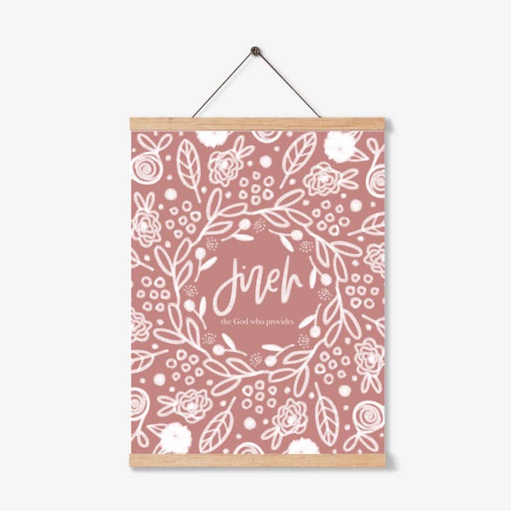 Jireh The God Who Provides Print for wholesale by chrpaperie