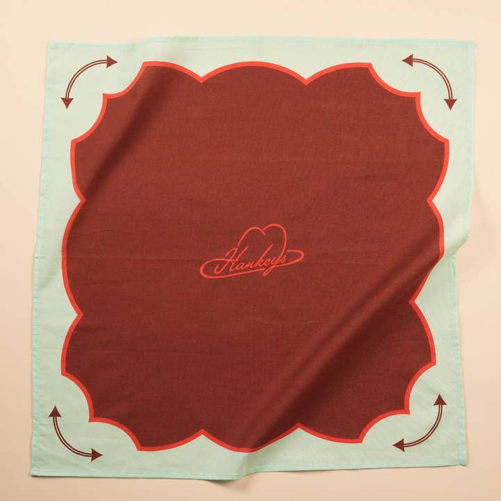 Hankeys - Wholesale Bandana - Unisex - Understated Western Bandana