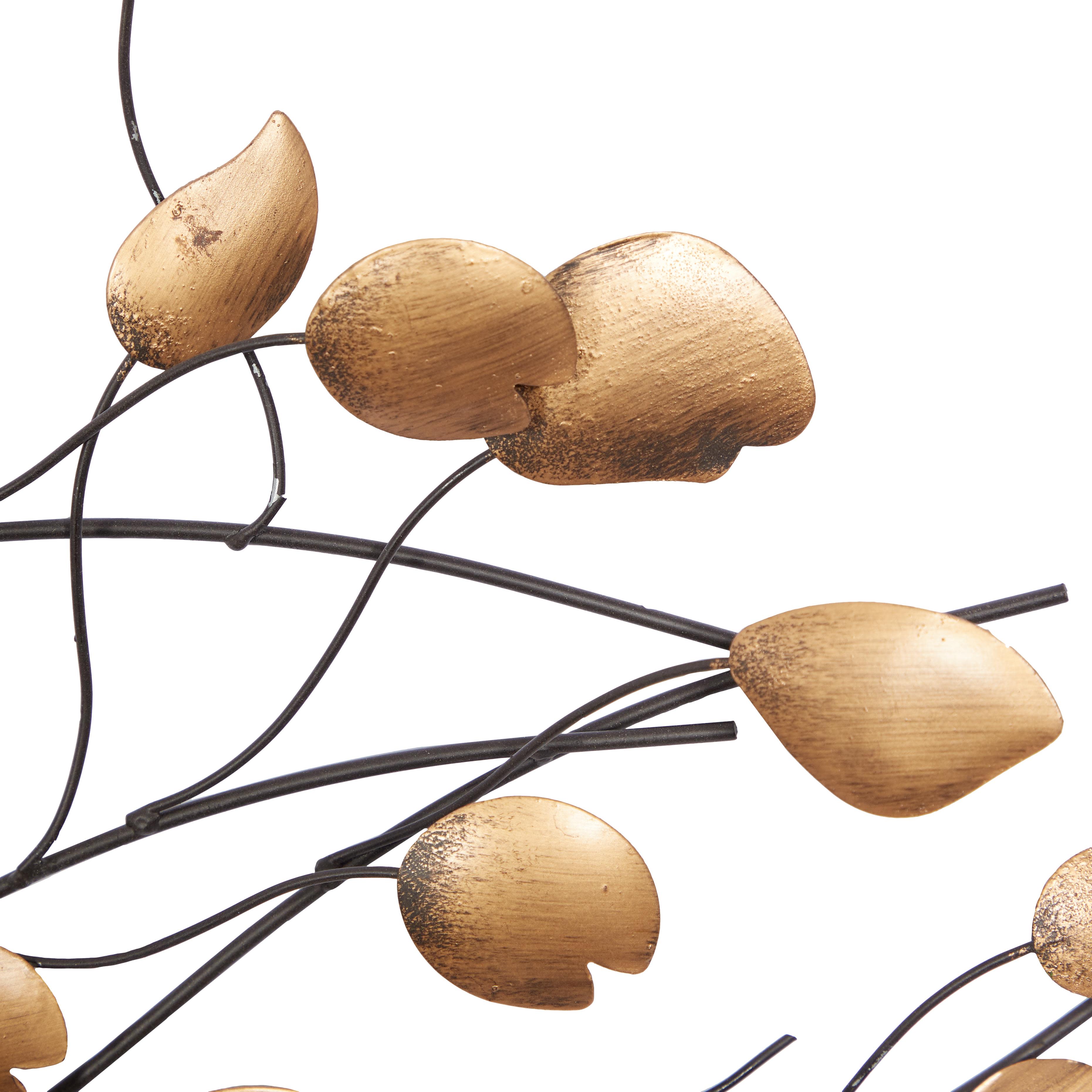 Import Corner – Großhandel 3D-Wandkunst – A-50490: METALL-WANDDEKORATION 60" B, 16" H5