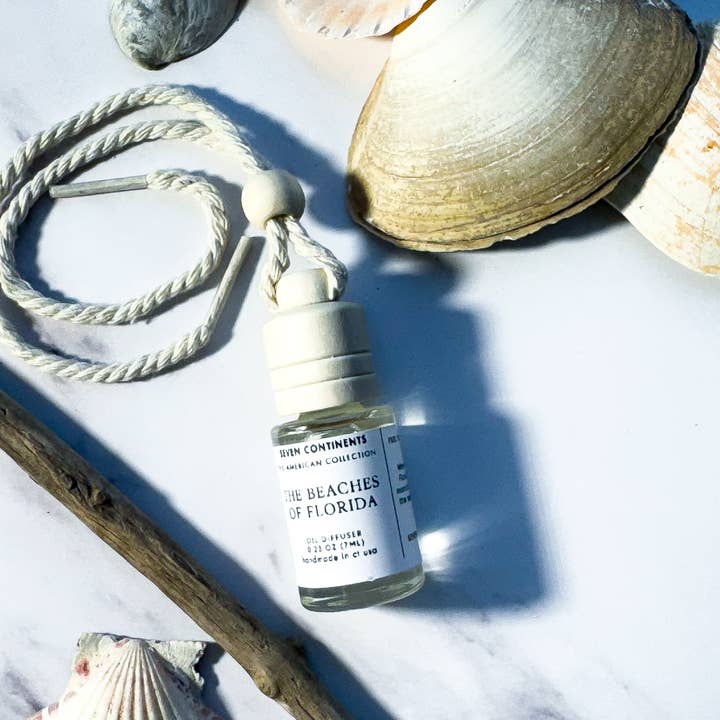 Seven Continents - Wholesale Air Freshener - Beaches of Florida non toxic car diffuser, beach ocean scent2