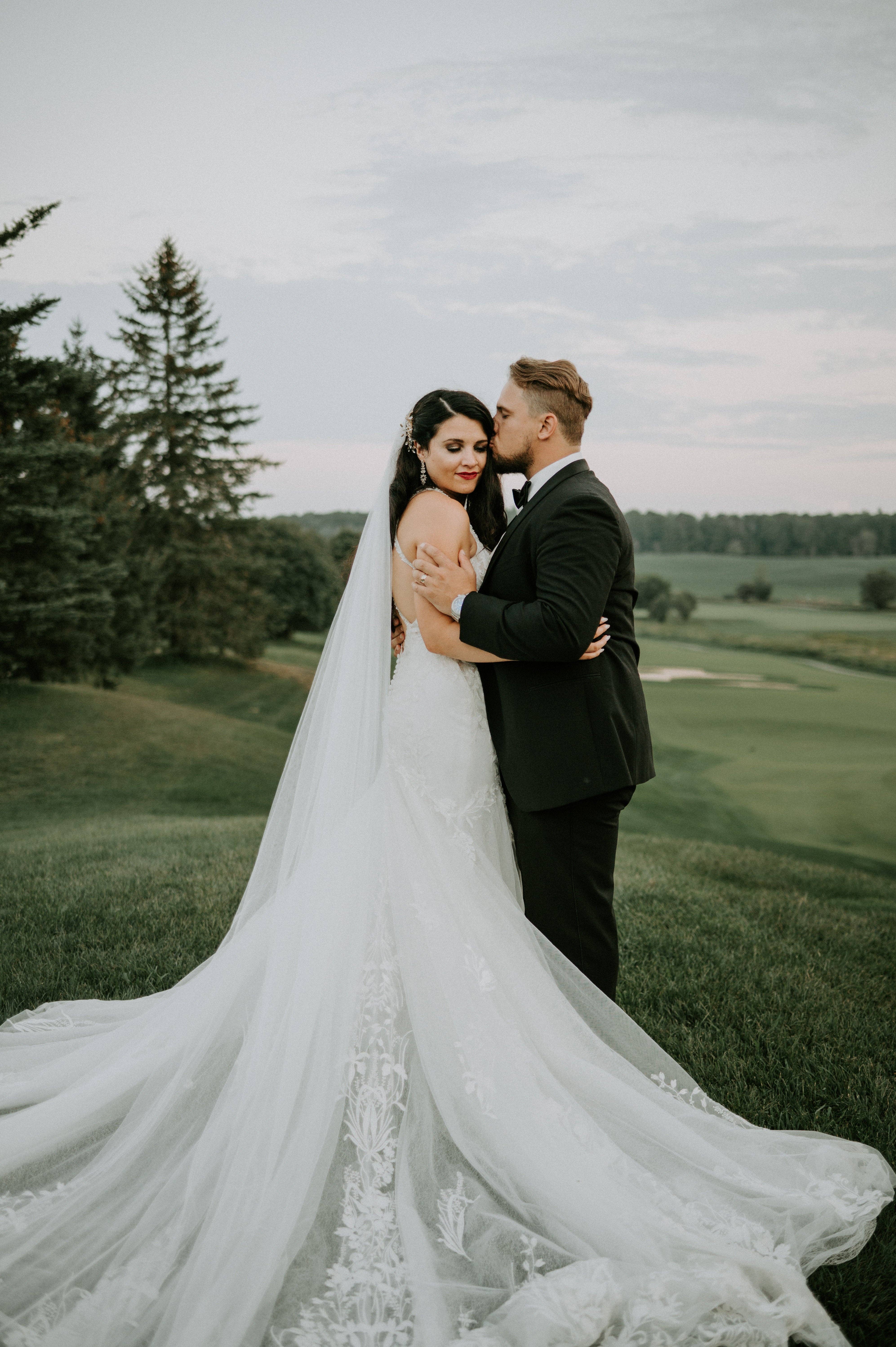 Ruffled Rose Veils - Wholesale Veil - Women's - Soft Cathedral Veil (108 Inches)2