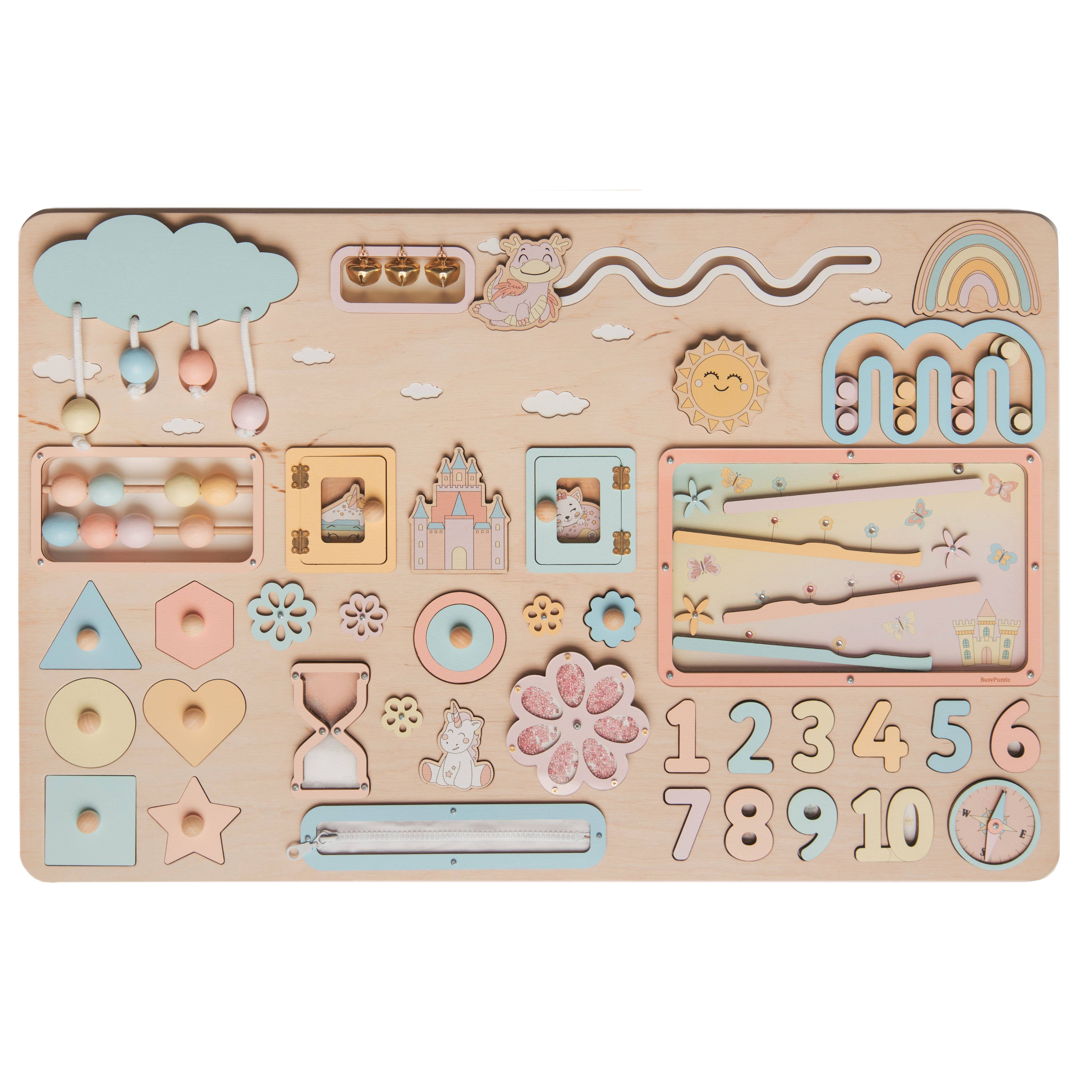 Busy Puzzle - Wholesale Wood Toy - Kids - Busy Board XXL10