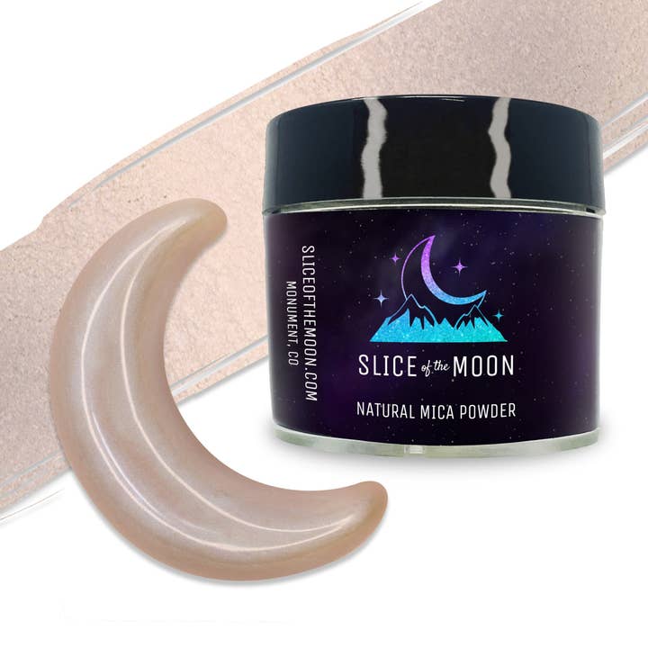 Poudre de Mica Bleu Iridescent | Pigment Minéral Naturel pour la vente par Slice of the Moon
