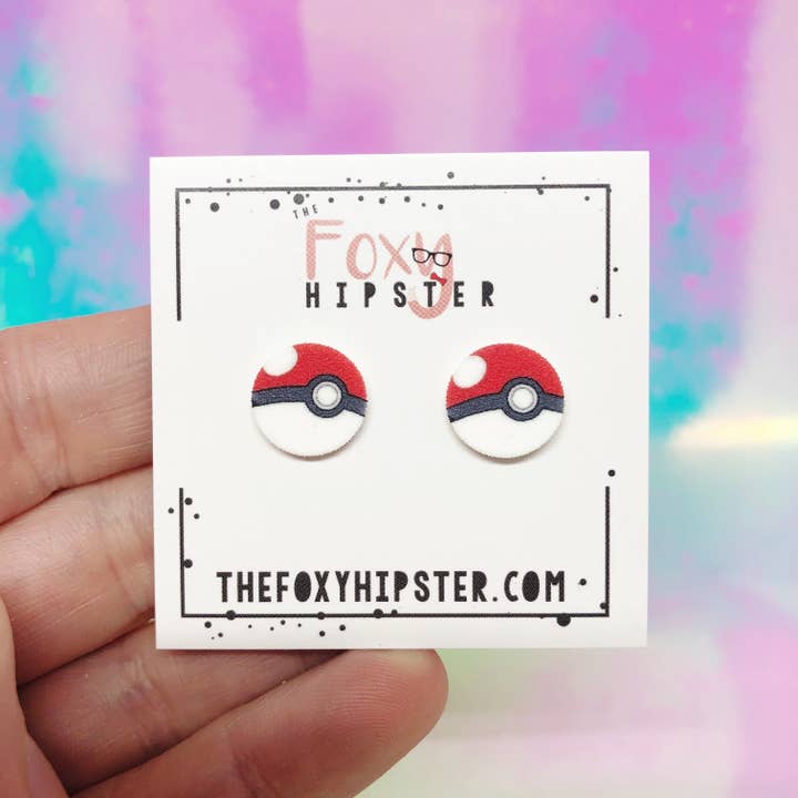 The Foxy Hipster – Engroshandel Ørestikkere – Pokemon Stud øreringe