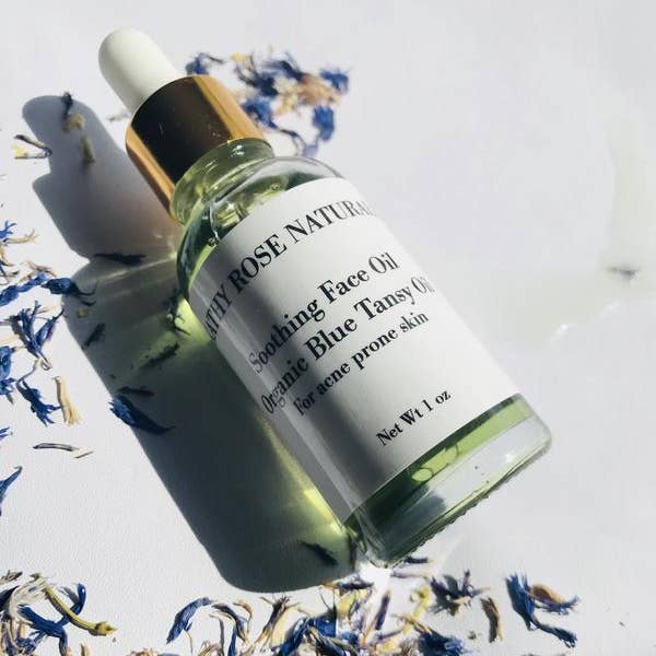 Kathy Rose Naturals - Wholesale Facial oil - Organic Blue Tansy Face Oil2