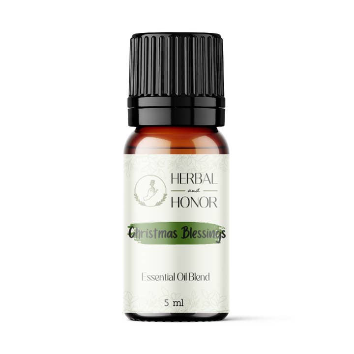 Christmas Blessings Essential Oil Blend for wholesale by Herbal and Honor