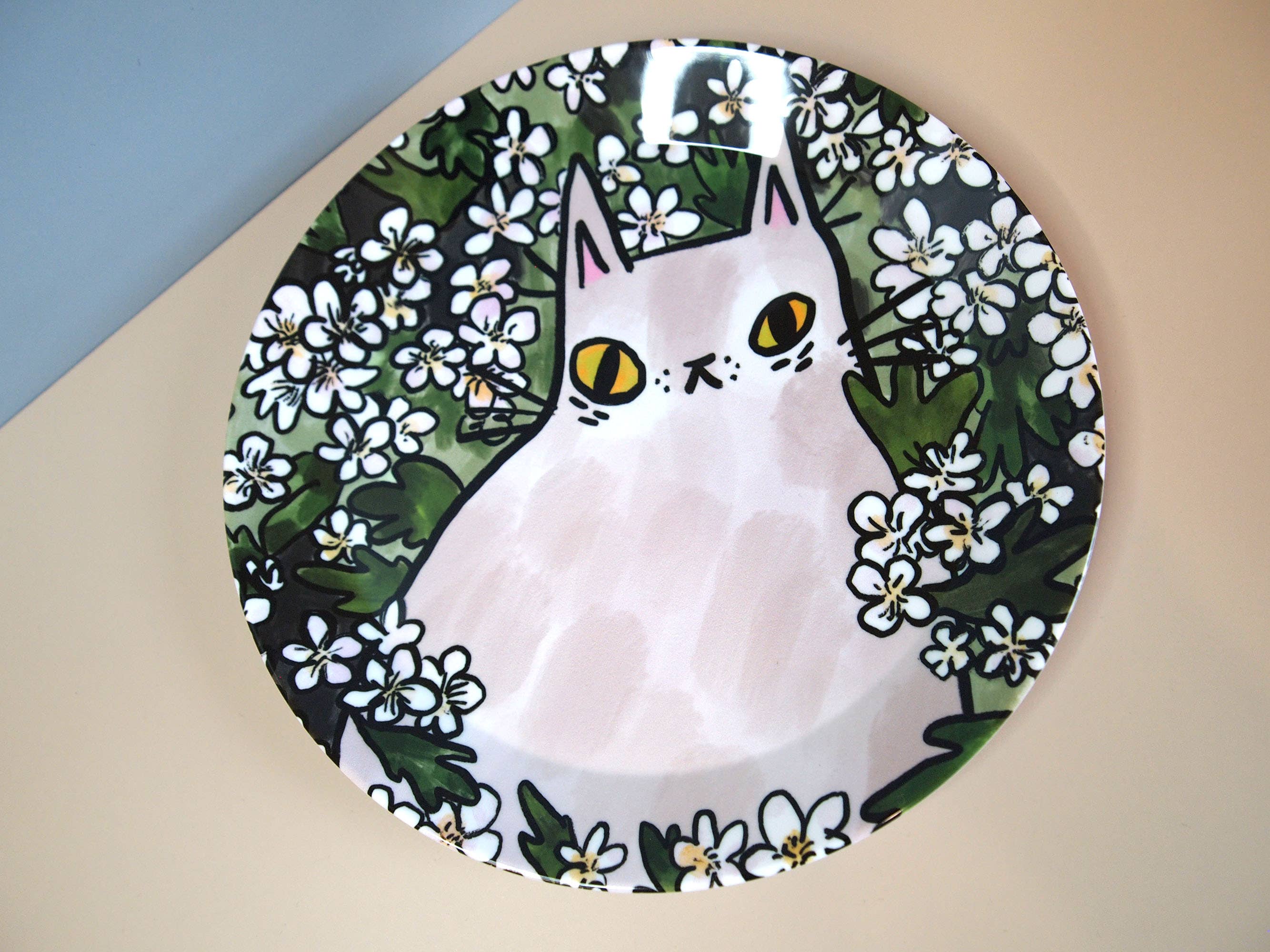 I LIKE CATS - Venta al por mayor Platos desechables - Plato de picnic para gatos, plato de plástico, plato de fiesta, gato8