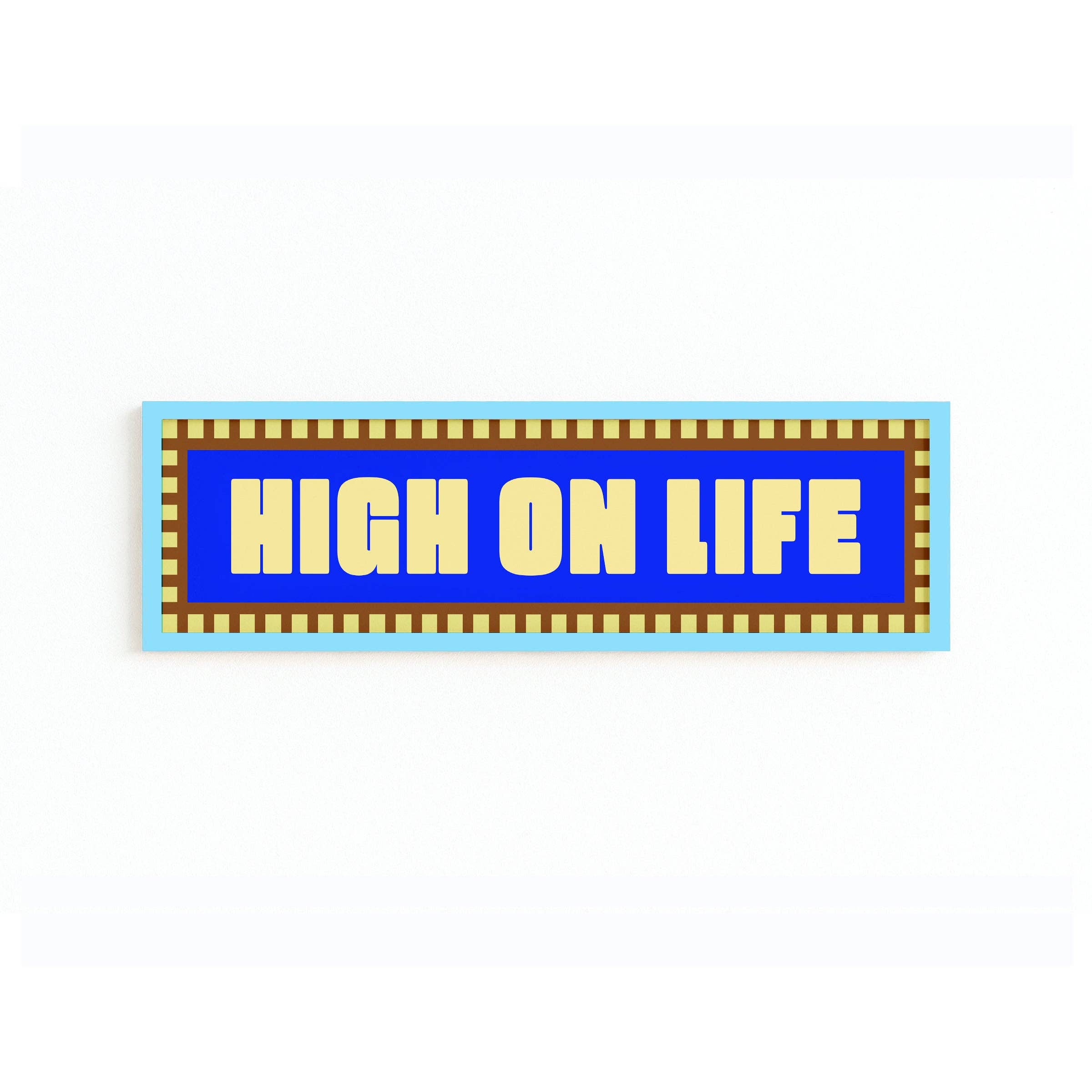 Maddison Ball Creative - Wholesale Art Print - High On Life Panoramic Framed Print5