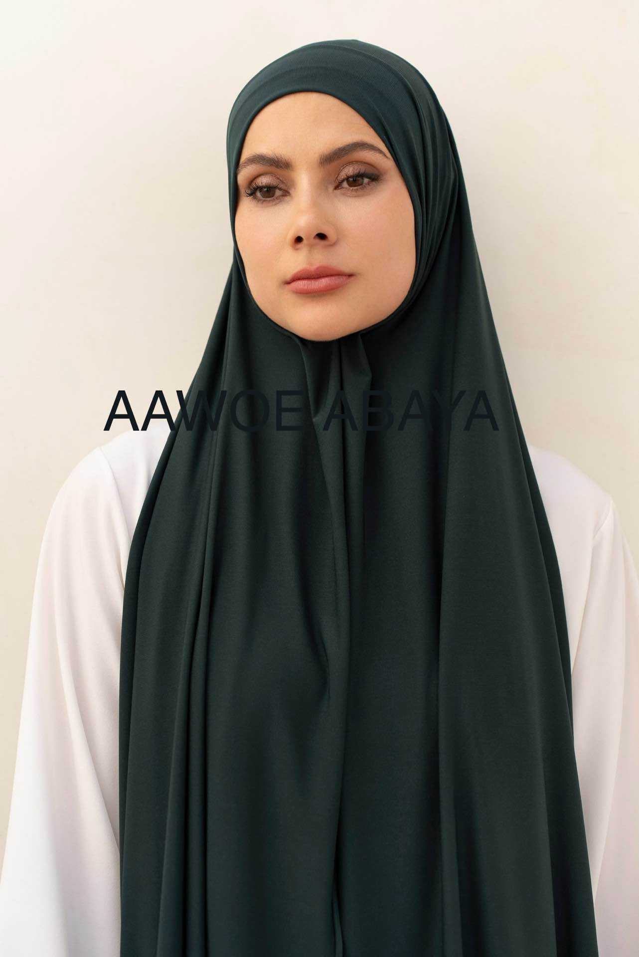 Aawoe Abaya - Wholesale Hijab - Women's - Elegant Long-Sleeve Shawl - 2484-HIJ23