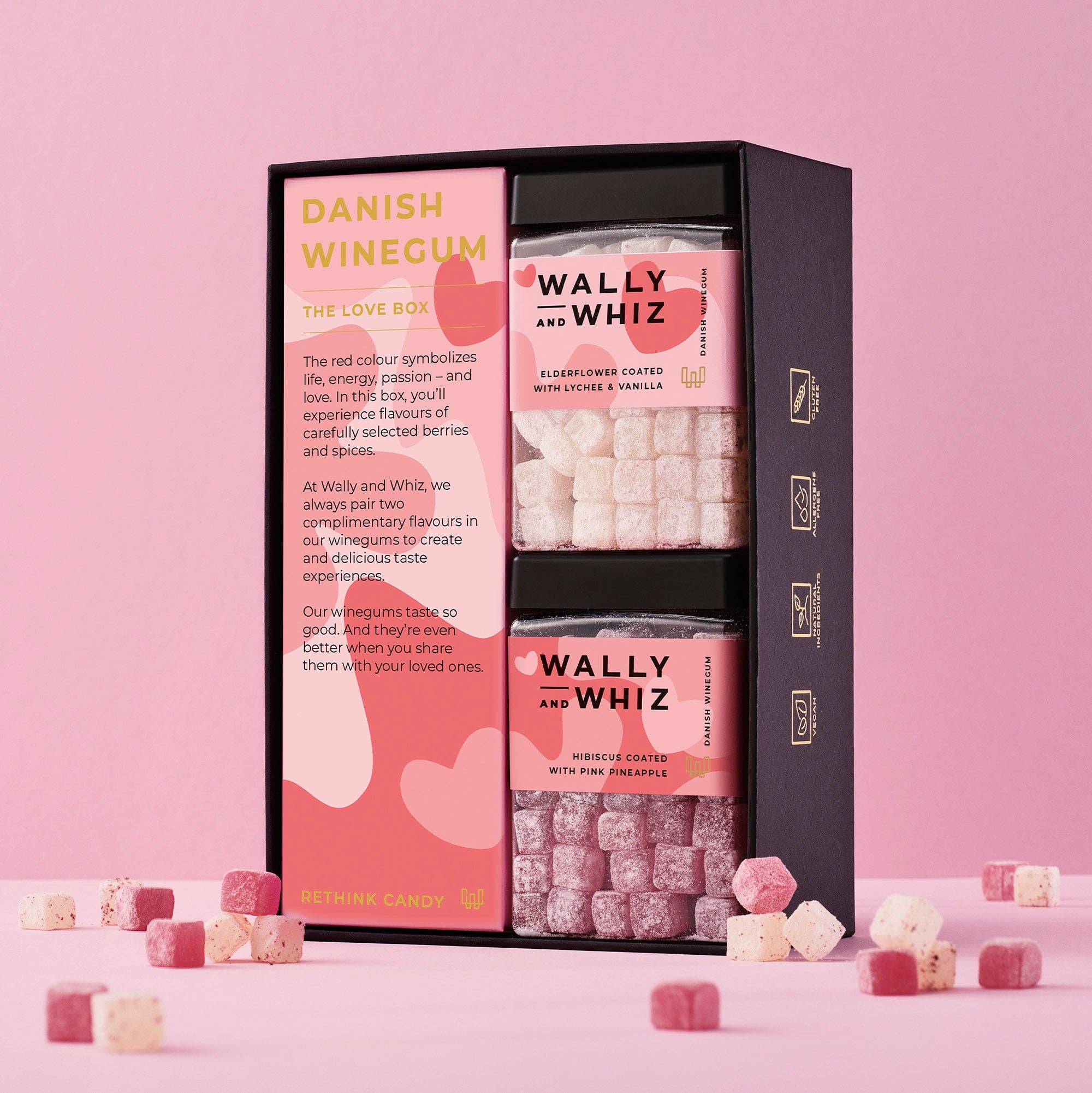 Wally and Whiz - Wholesale Gummy - The Love Box, 480g