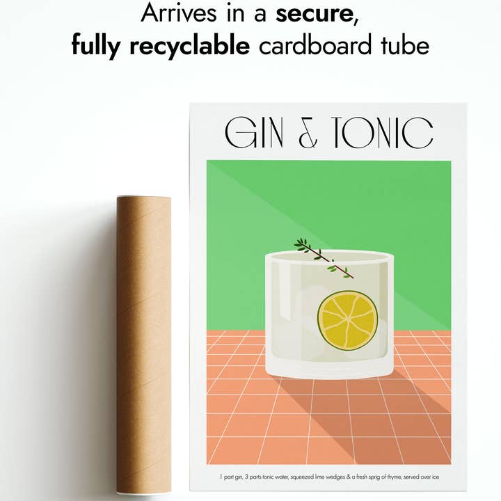 Animato – wholesale Poster – Gin & Tonic5