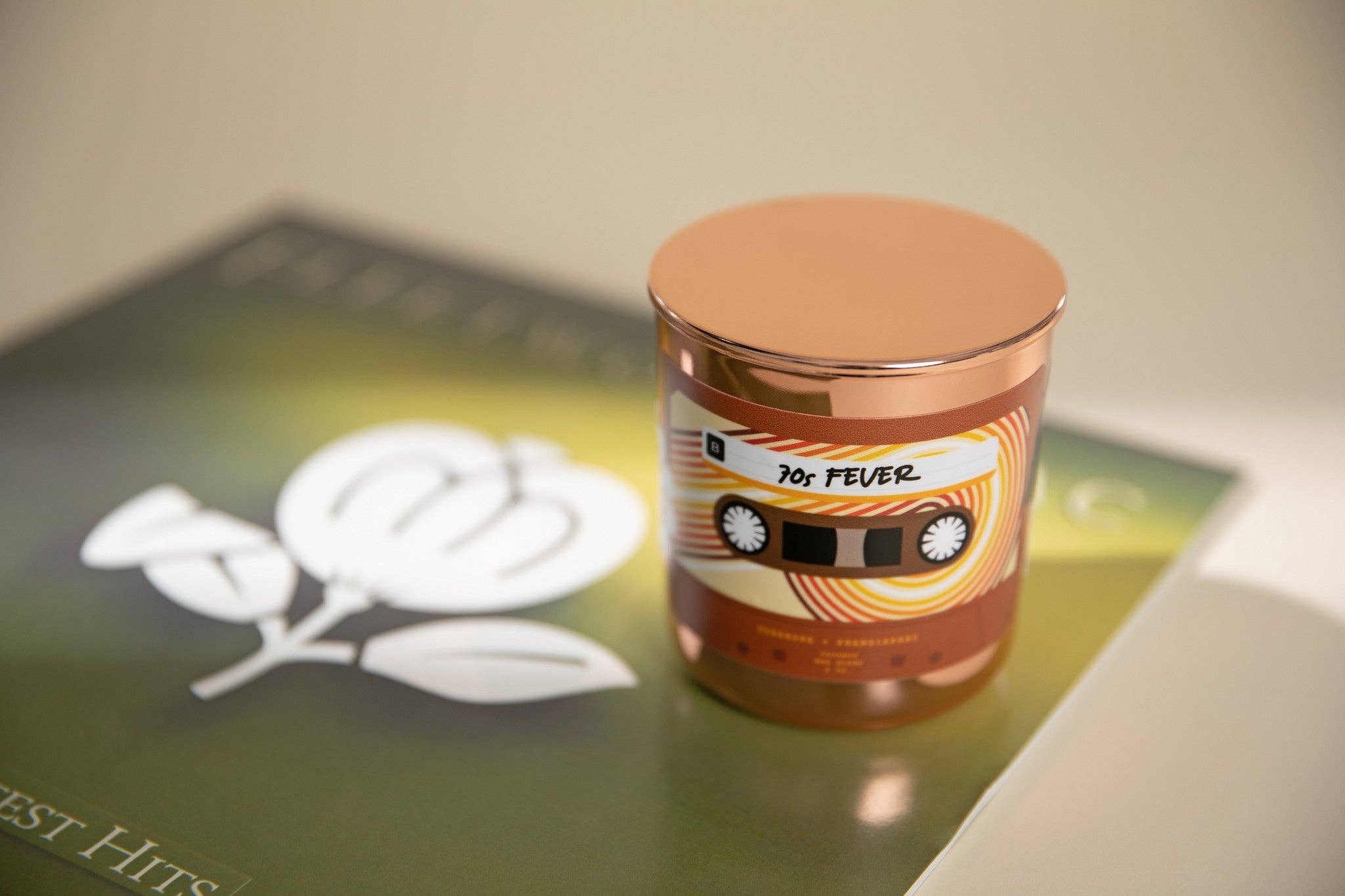 Mixtape Candles - Wholesale Jar/Filled Candle - 70s Fever1