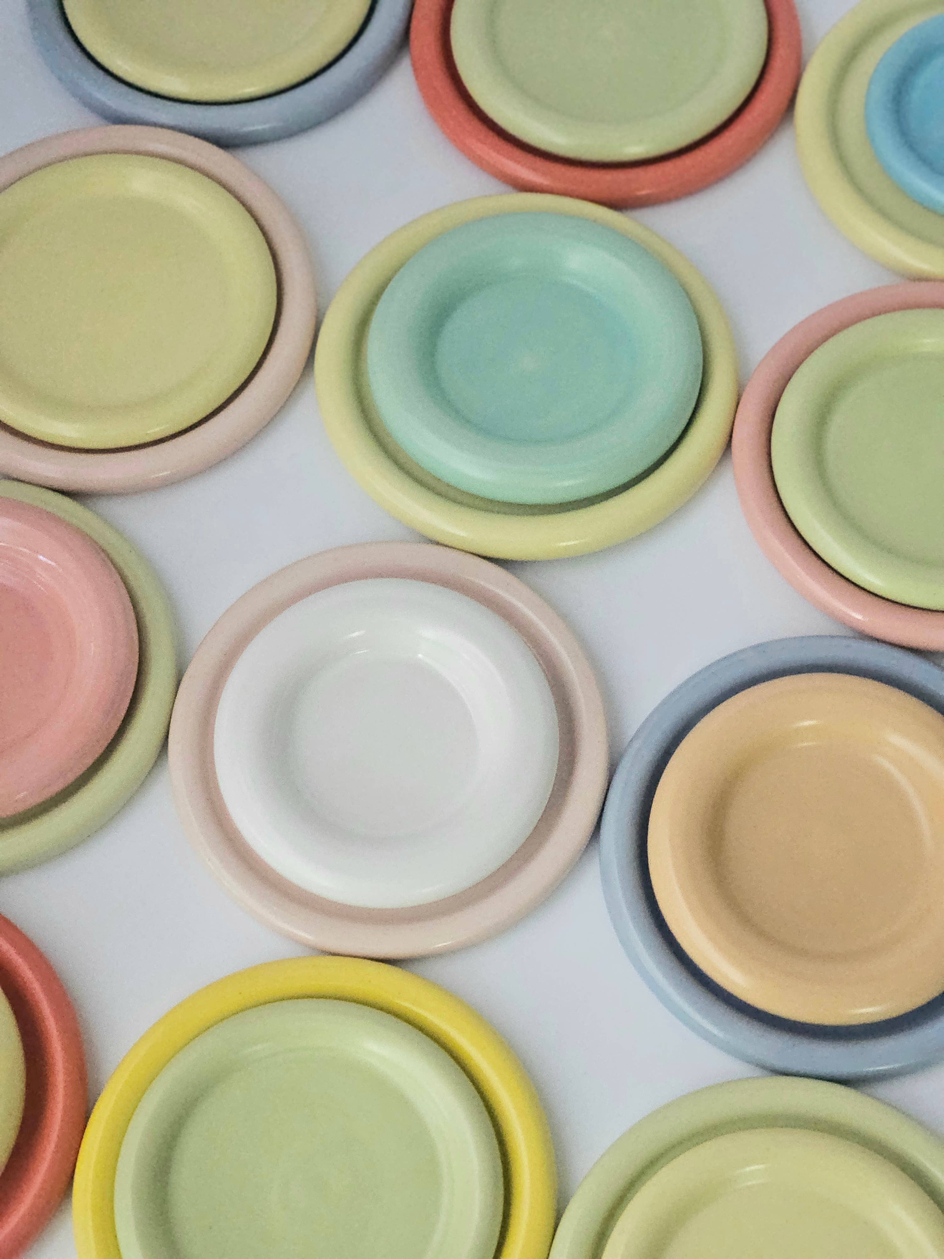 Bad Dogs Studio - Wholesale Jewelry Dish - Donut Dish • Handmade Ceramic Chunky Rounded Bubble Tray6