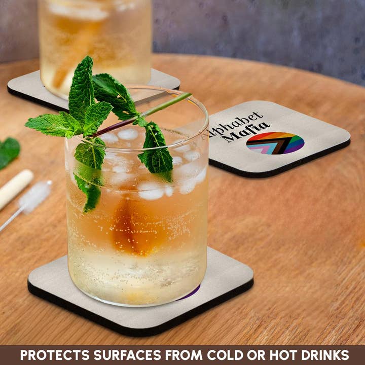 3dRose - Wholesale Coasters - 3dRose, Image of the words alphabet mafia, Coaster9