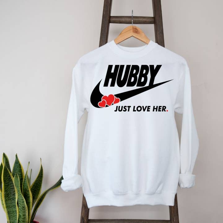 Hubby Just Love Her, Anniversary Gift, Sweater Weather for wholesale by JCK Finds