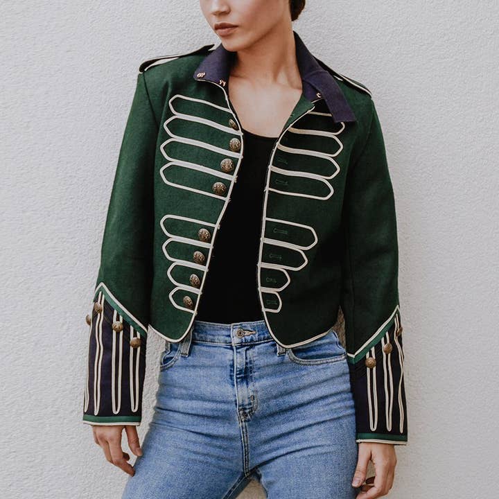 Veste en laine style majorette pour la vente par MUSE FASHION