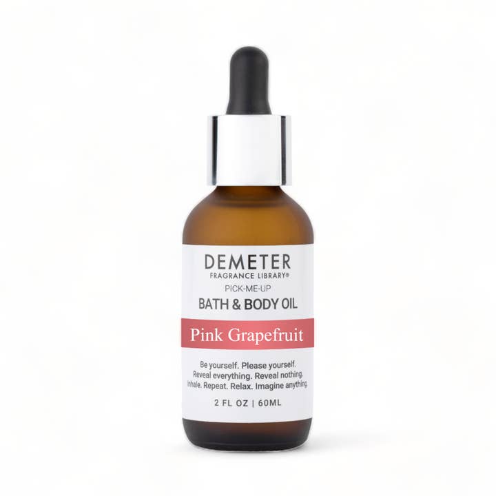 Pink Grapefruit 2oz Bath & Body Oil for wholesale by Demeter Fragrance Library