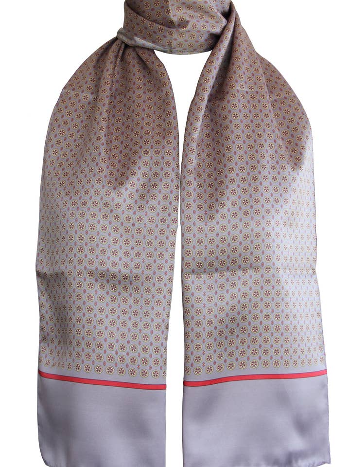 Poly Dis 57696 Satinschal Var 6 taubengrau für den Großhandel von tessago