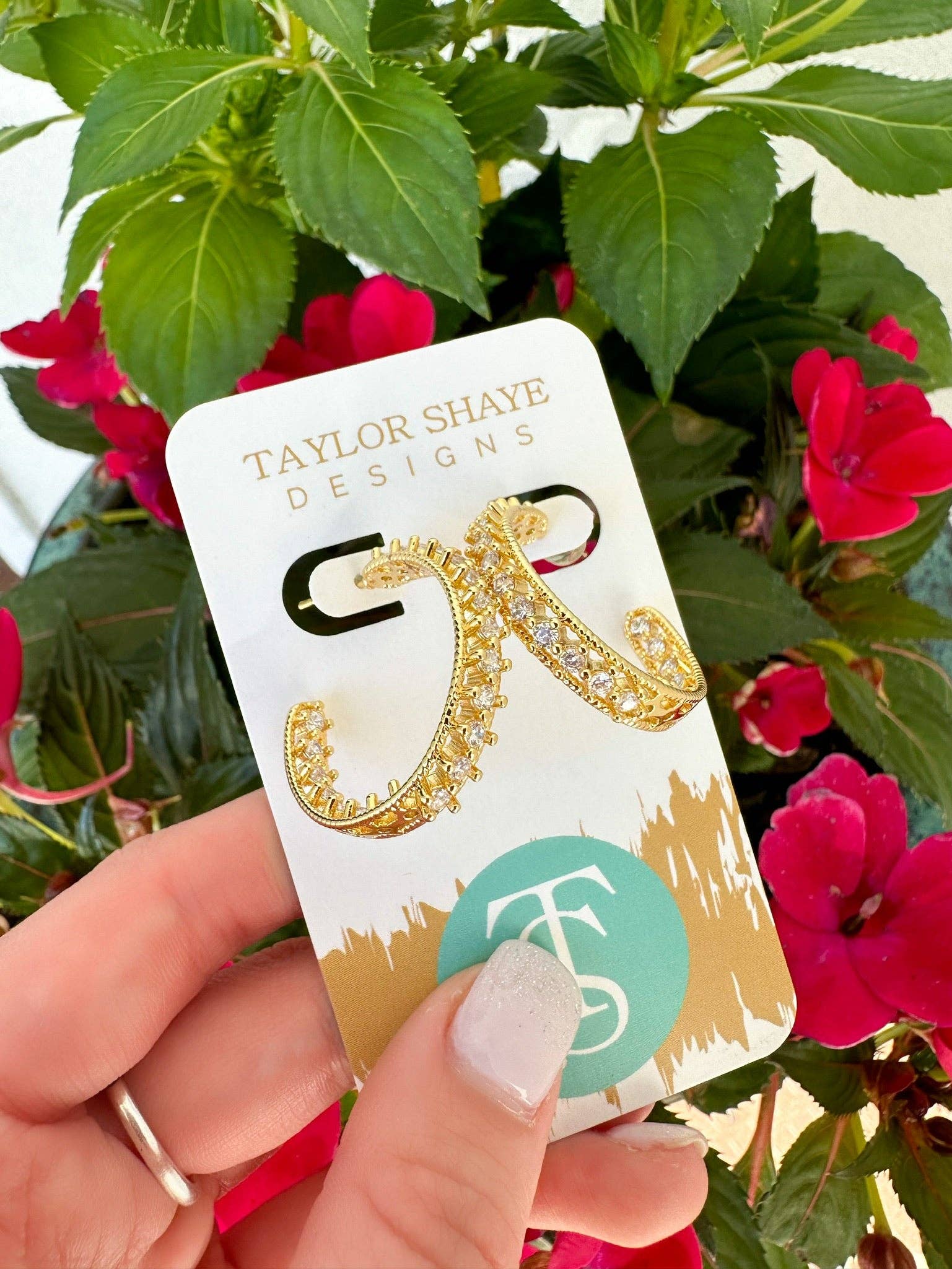 Taylor Shaye Designs - Wholesale Hoop Earrings - Miley CZ Hoops2