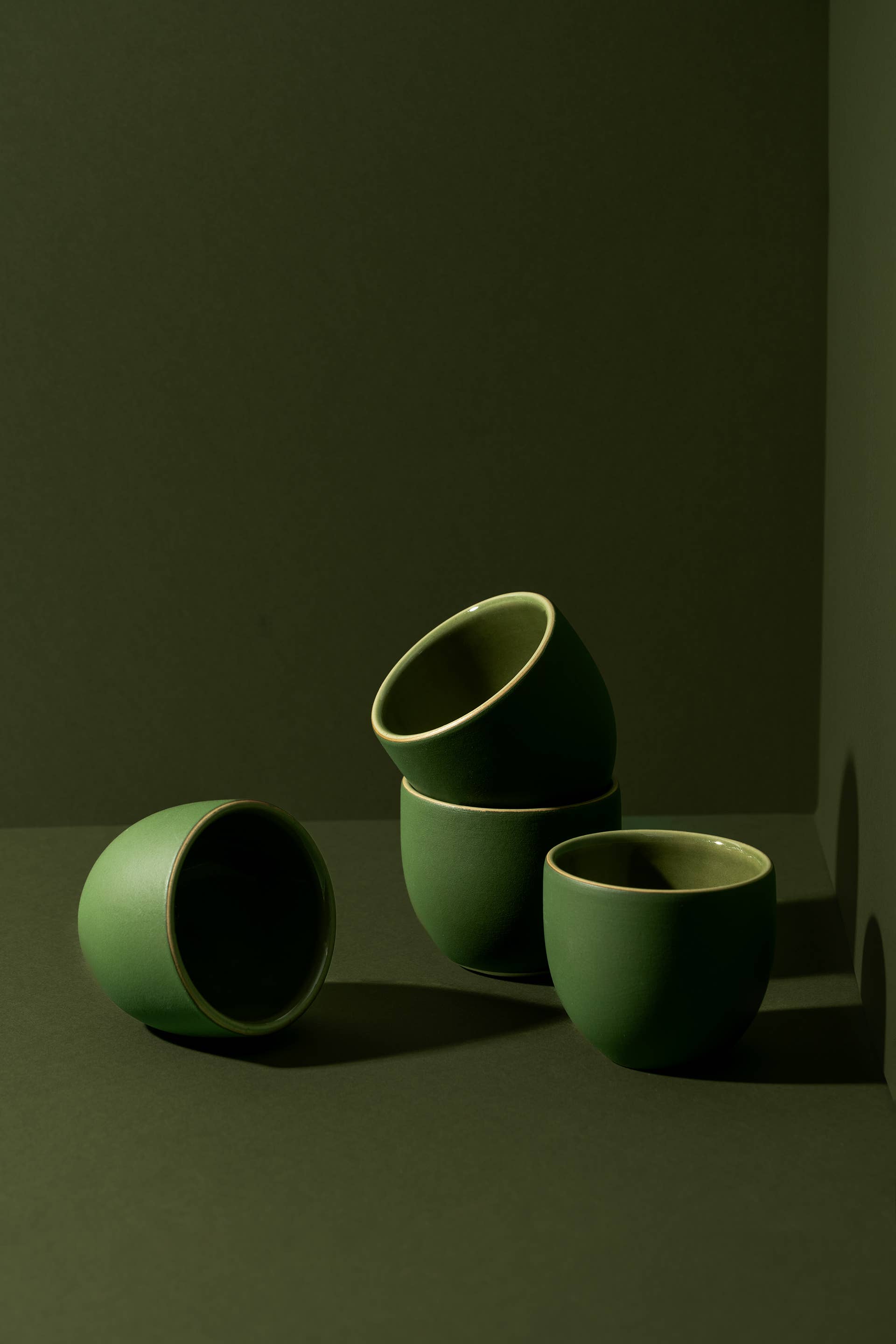 GHARYAN Stoneware & Olive Wood Tableware | Ships from USA - Vente Tasse à café/thé - Tasse à café artisanale en grès émaillé Dadasi 200 ml (6,7 oz)6