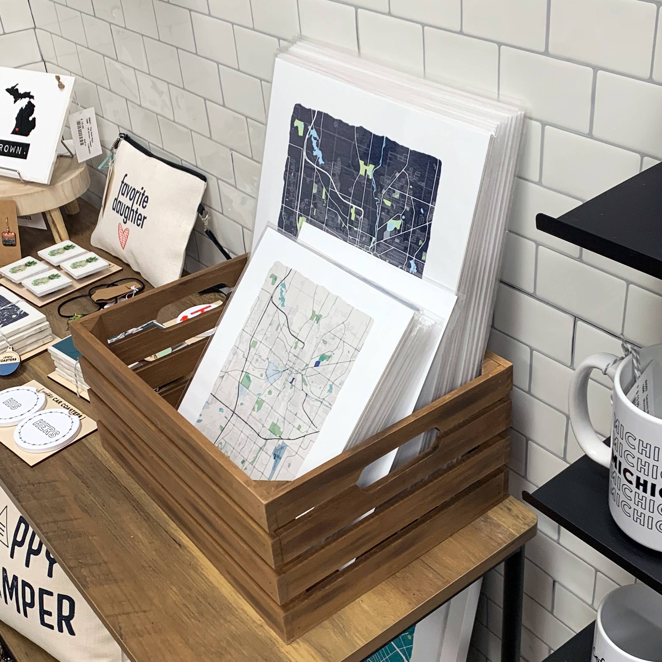 Sparks House Co. - Wholesale Art Print - City Map Print - Your City - Custom Order - Customizable19