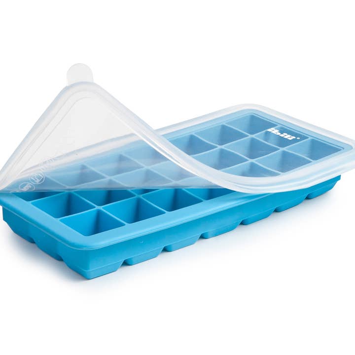 Ibili - Venta al por mayor Bandejas de hielo/cubiteras - IBILI - Bandeja para cubitos de hielo c/tapa 211