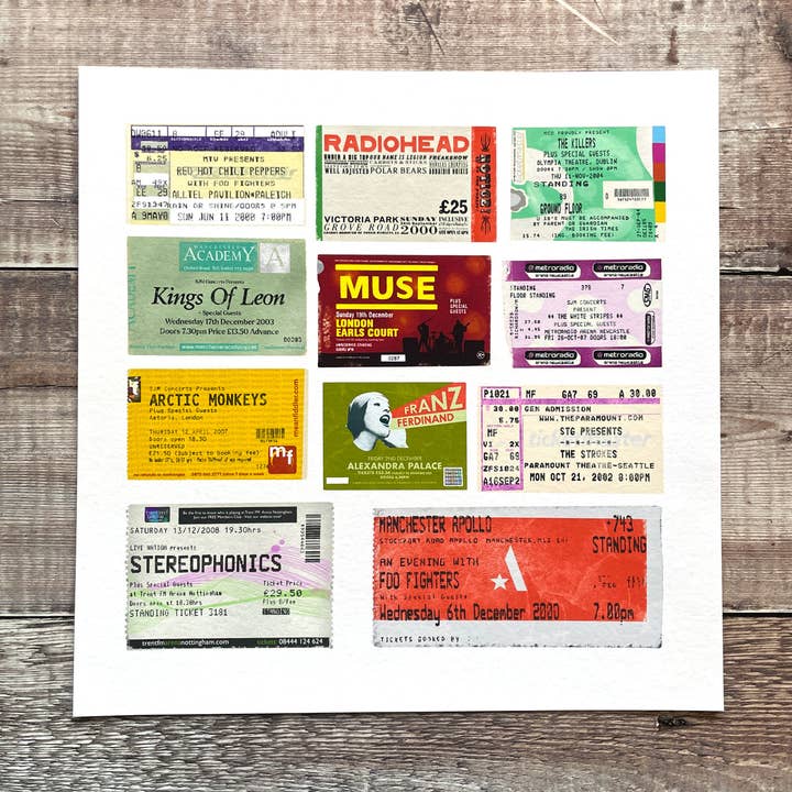 Noughties- limited-edition, giclee print for wholesale by Design Smith