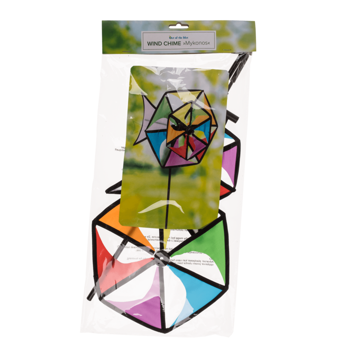 Out of the blue KG - Vendita all'ingrosso Campanelle a vento - Campanello a vento Mykonos, diam. 25 cm, alt. 57 cm1