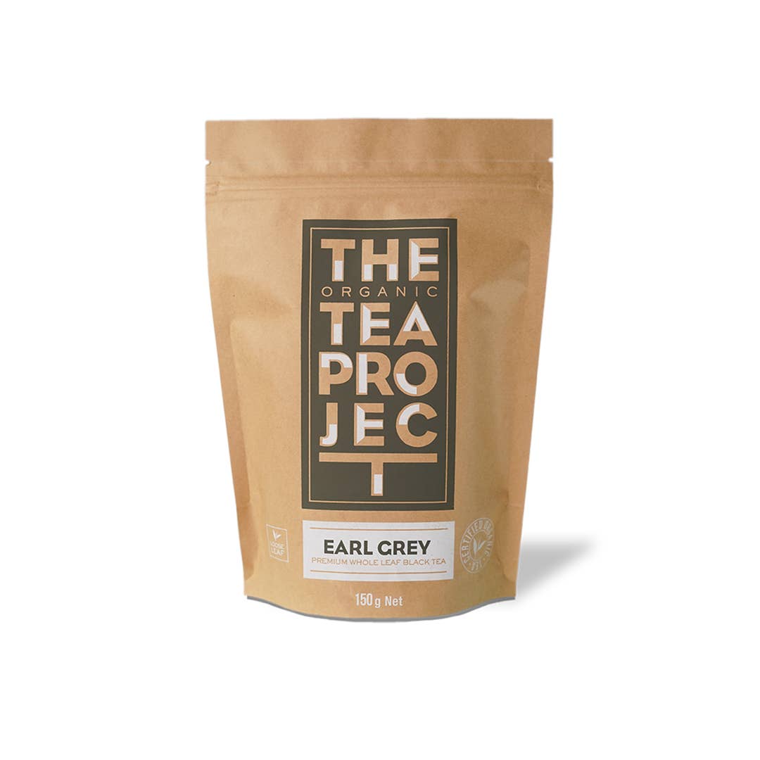 The Organic Tea Project - Wholesale Loose tea - Organic Earl Grey Tea - Loose Leaf Pouch