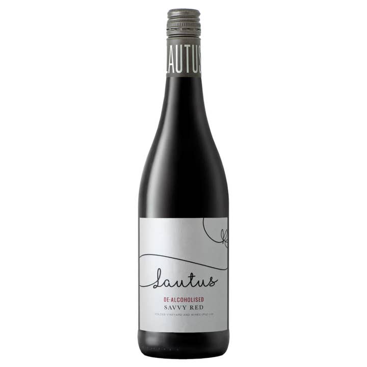 Savvy Red sans alcool Lautus 25,4 oz (750 ml) pour la vente par No & Low