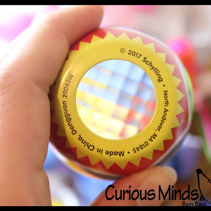 Curious Minds Toys – wholesale Kalejdoskopkamera - Barn och baby – Metallflugas öga kalejdoskop leksak - Insektsöga