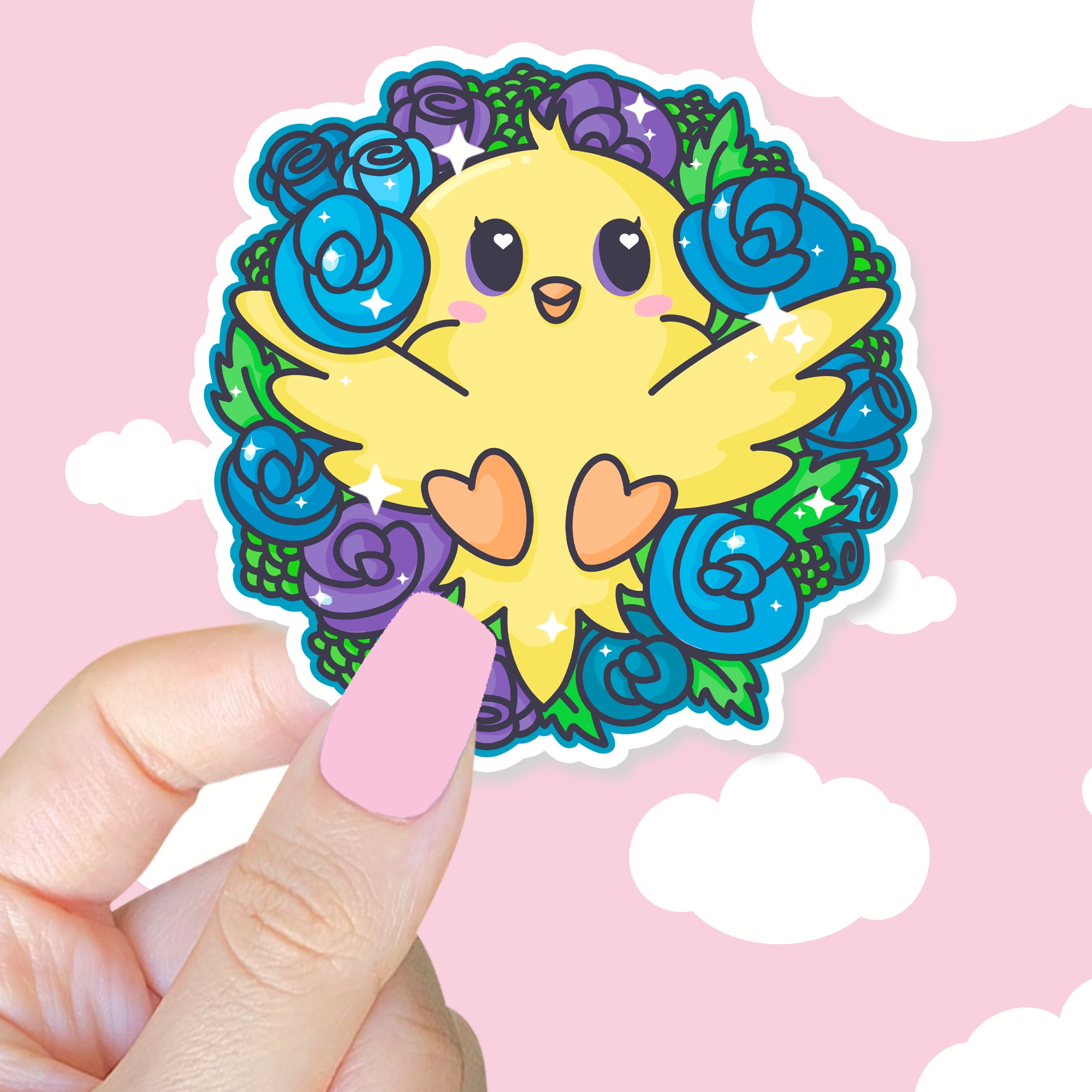 Lil Charmery - Wholesale Sticker - Spring Canary Sticker7