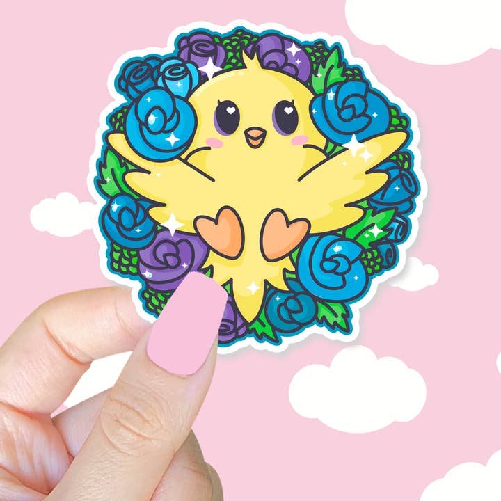 Lil Charmery - Wholesale Sticker - Spring Canary Sticker7
