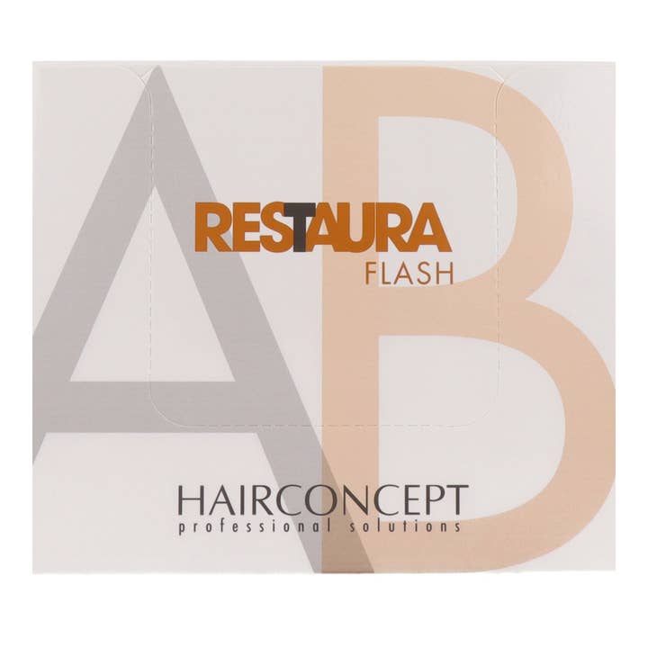 Hårkoncept Restaura Flash Fase A+B 20 x 12 ml for engroshandel hos SUBLIME BEAUTY WHOLESALER SL
