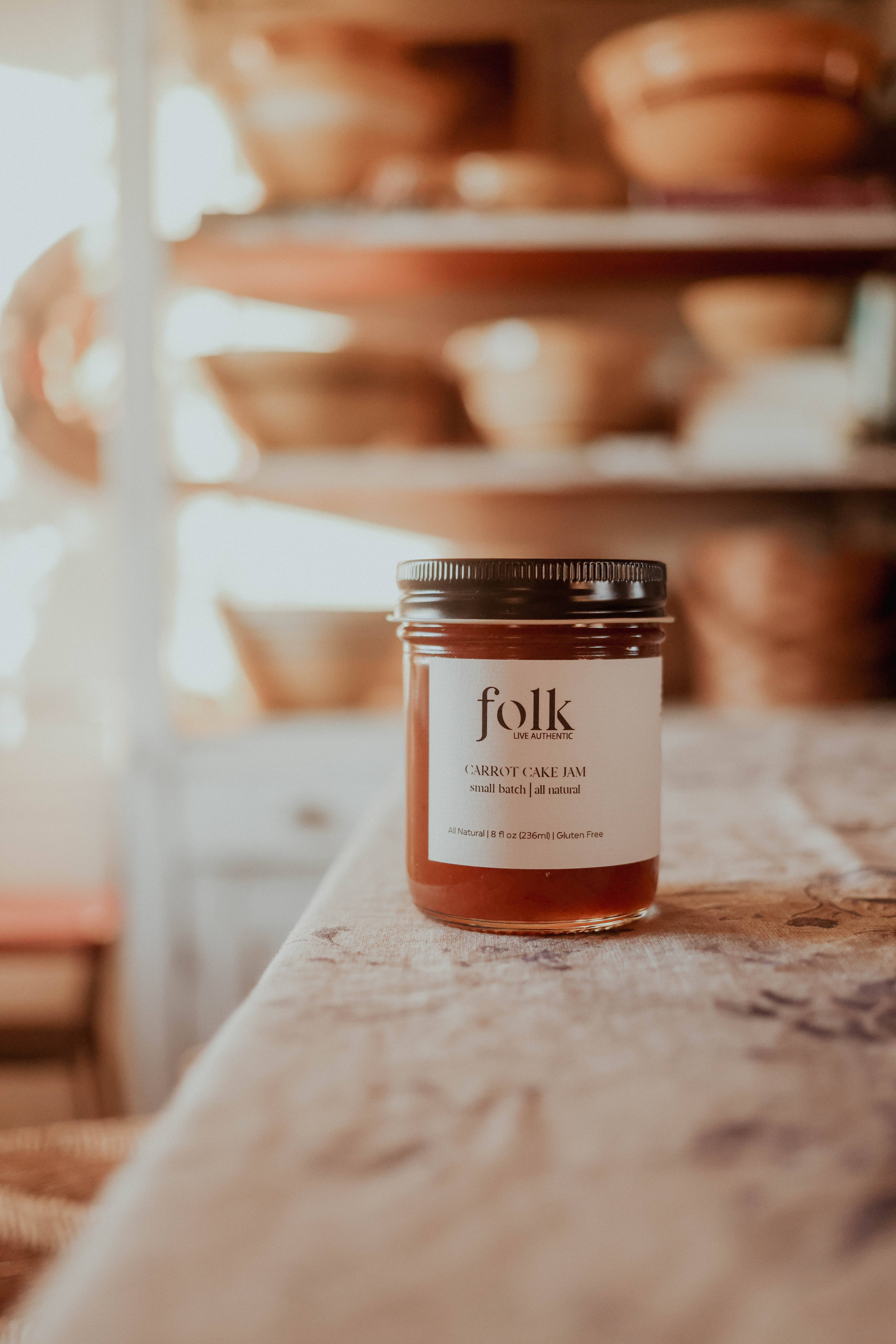 FOLK - Wholesale Jam/Jelly - Carrot Cake Jam
